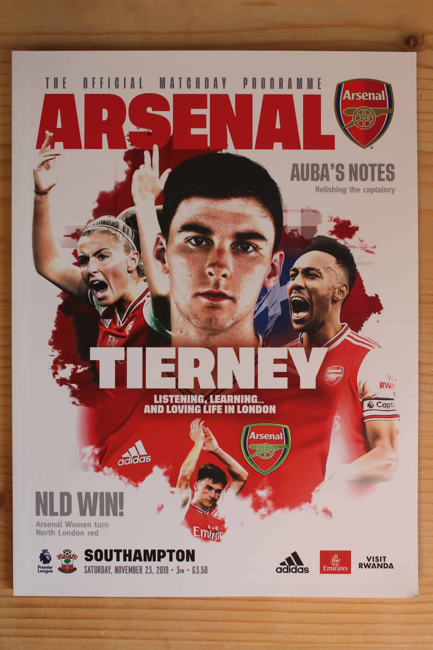 Arsenal FC v Southampton FC